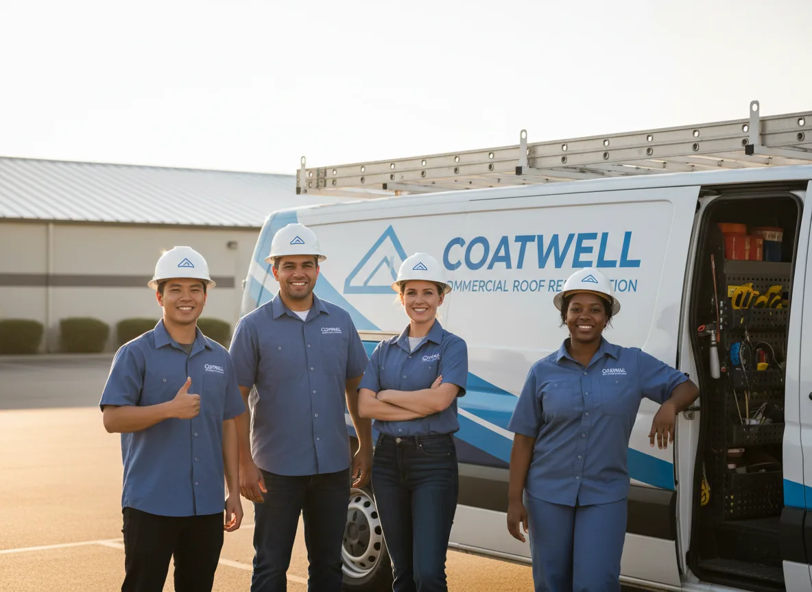Commercial roof coating company in Sipesville, PA